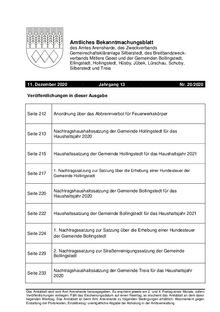 Amt Arensharde – Amtliches Bekanntmachungsblatt Nr._20-2020_11.12.2020