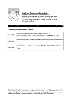 Amt Arensharde – Amtliches Bekanntmachungsblatt Nr. 13