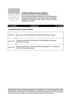 Amt Arensharde – Amtliches Bekanntmachungsblatt Nr. 12